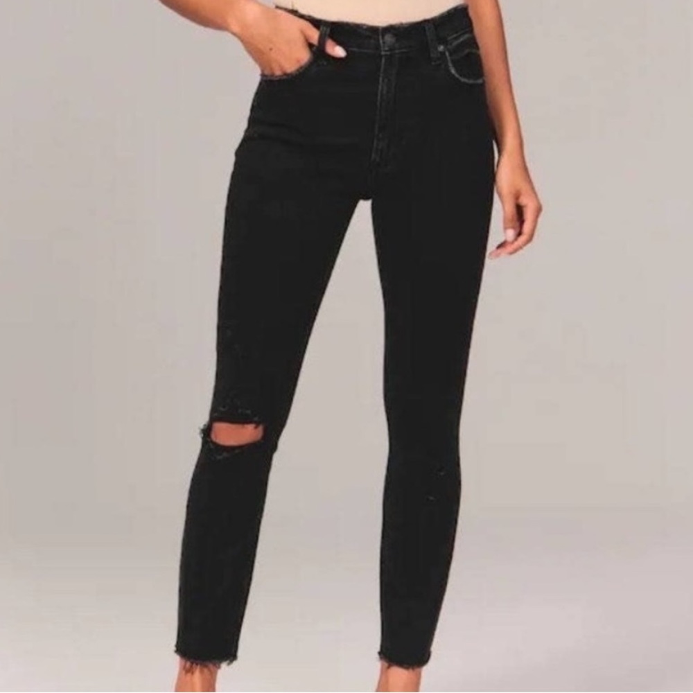 Abercrombie High Rise Skinny Jeans